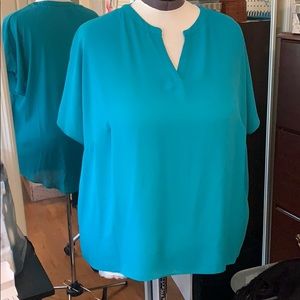 Teal Blouse